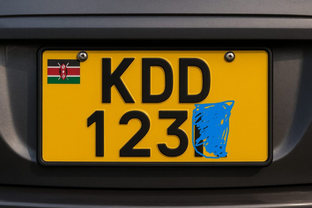New Number Plate Series in Kenya